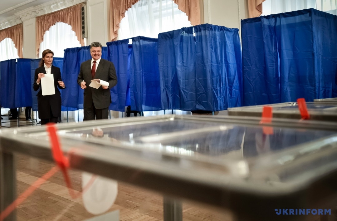 Президент України Петро Порошенко з дружиною Мариною