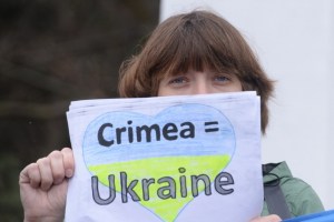 Crimea apoya la selección de Ucrania en la Eurocopa 2016