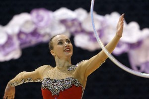 La gimnasta ucraniana gana su segundo oro en la Copa del Mundo