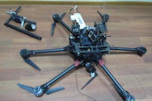 Les bénévoles ont réalisé l'essai d'un puissant multicopter