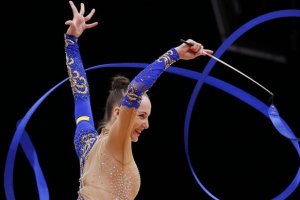 Ganna Rizatdinova, dos veces ganadora de la Copa del Mundo en Italia