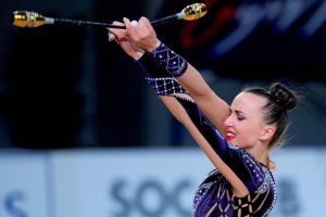 Ukrainian gymnast wins gold and two silver medals at Rhythmic Gymnastics World Cup