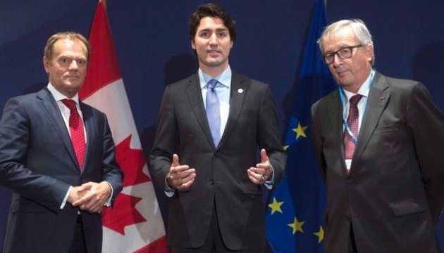 Євросоюз і Канада у неділю підпишуть ЗВТ та обговорять ситуацію в Україні