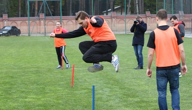 "Parimatch" проводить відкриті футбольні тренування для журналістів та вболівальників