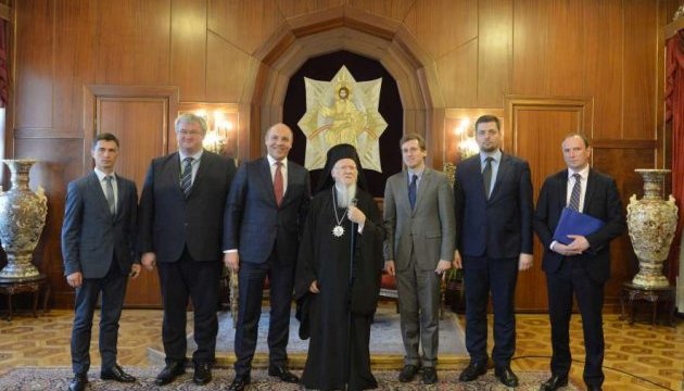 Парубій обговорив з Вселенським Патріархом створення Помісної Церкви в Україні