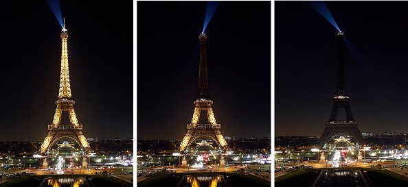 Ні геноциду в Сирії: Франція погасила вогні Ейфелевої вежі - фото 4
