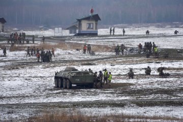 На Яворівському полігоні під час навчань резервіст поранив військового