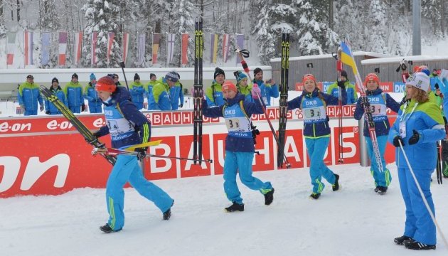 Українські біатлоністки виграли "бронзу" в естафеті на етапі КС у Словенії
