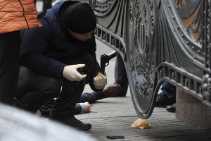 Fotos exclusivas de la escena del asesinato de Voronenkov