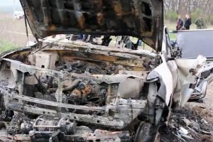 Une vidéo de l’explosion de la voiture de l’OSCE est diffusée sur Internet