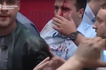МВС Македонії нарахувало 25 затриманих під час протестів