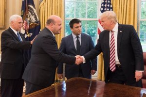 Klimkin trifft sich in Washington mit Trump und Pence