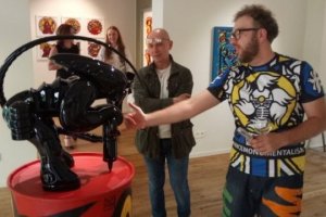 Un jeune peintre ukrainien expose ses œuvres à Bruxelles