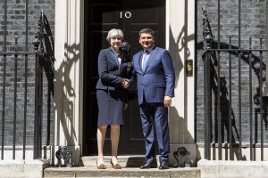 Groysman, May discuss wide range of cooperation issues