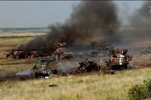 11.07.2014: ВС РФ уничтожили лагерь украинских войск под Зеленопольем