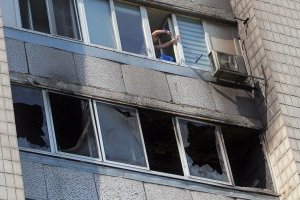У центрі Києва горіла багатоповерхівка, троє загиблих