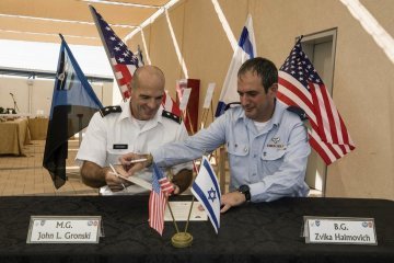 США открыли первую военную базу в Израиле