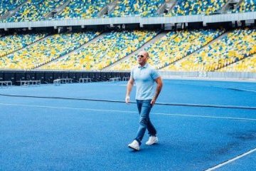 Jason Statham spotted filming in commercial in Kyiv. Photos