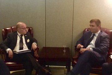 Pavló Klimkin se reúne con el ministro de Relaciones Exteriores y Culto de la Argentina
