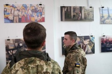 В Украине выпустят календарь с изображением бойцов АТО в японском стиле