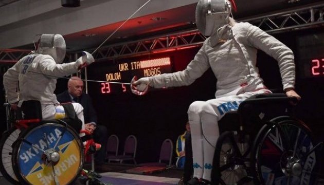 Українські паралімпійці-фехтувальники - треті у загальному заліку чемпіонату світу Українські паралімпійці-фехтувальники - треті у загальному заліку чемпіонату світу