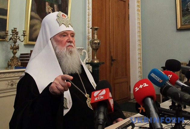 El patriarca Filaret listo para reunirse con la cabeza de la iglesia ortodoxa rusa El patriarca Filaret listo para reunirse con la cabeza de la iglesia ortodoxa rusa