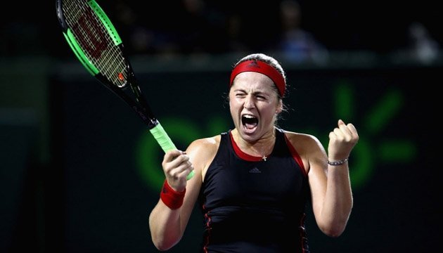 Теніс: Остапенко перемогла Коллінс і зіграє зі Стівенс у фіналі Miami Open Теніс: Остапенко перемогла Коллінс і зіграє зі Стівенс у фіналі Miami Open