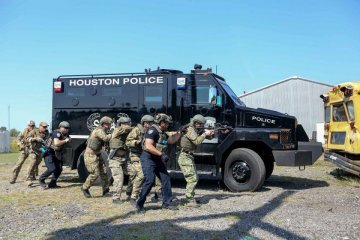 Український спецназ і SWAT провели спільне тренування