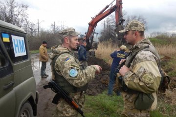 На Донетчине ремонтируют поврежденный участок водопровода «Зайцево-Майорск»