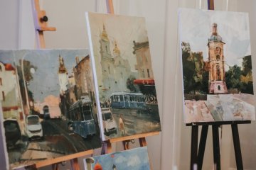 В Киеве презентовали II Международный художественный пленэр