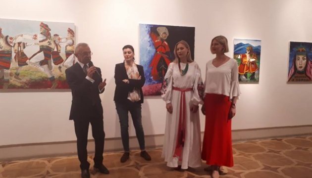 Exhibition of paintings and photos by Ukrainian artists opens in Tbilisi Exhibition of paintings and photos by Ukrainian artists opens in Tbilisi