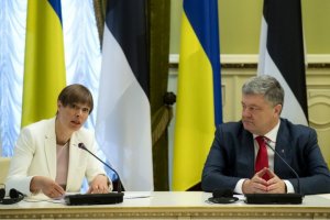 Порошенко подякував Естонії за внесок у роботу ОБСЄ на Донбасі