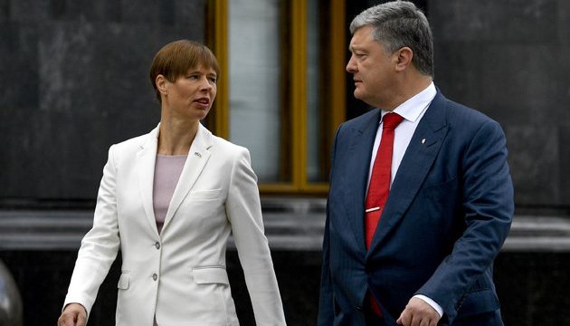 Порошенко встретился с президентом Эстонии Порошенко встретился с президентом Эстонии
