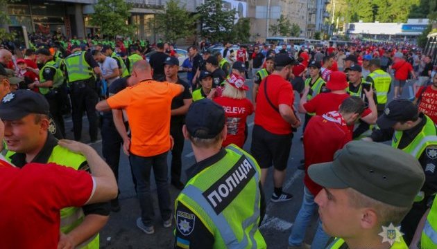 Правоохоронці підбили підсумки чергування під час Ліги Чемпіонів Правоохоронці підбили підсумки чергування під час Ліги Чемпіонів