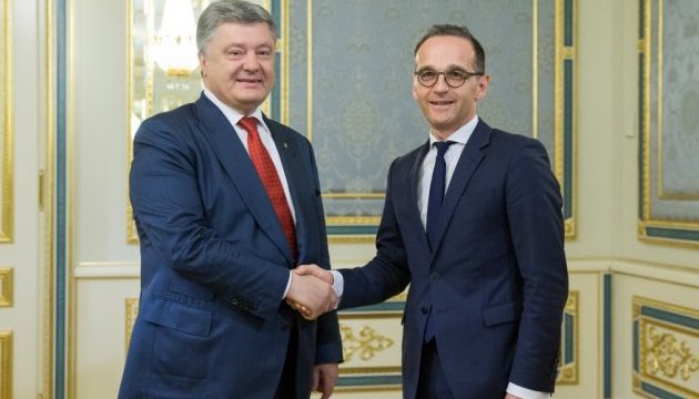 El presidente de Ucrania se reunió con el ministro de Exteriores de Alemania El presidente de Ucrania se reunió con el ministro de Exteriores de Alemania