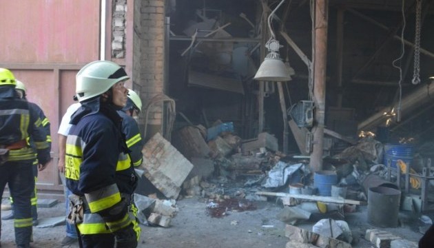 Вибух на одному з підприємств у Дніпрі забрав життя двох людей Вибух на одному з підприємств у Дніпрі забрав життя двох людей