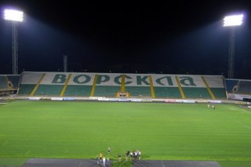 На стадионе «Ворсклы» установили новое освещение