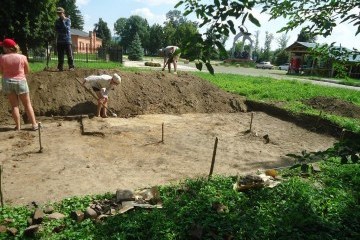 В загородной усадьбе Мазепы под Батурином нашли загадочную лестницу