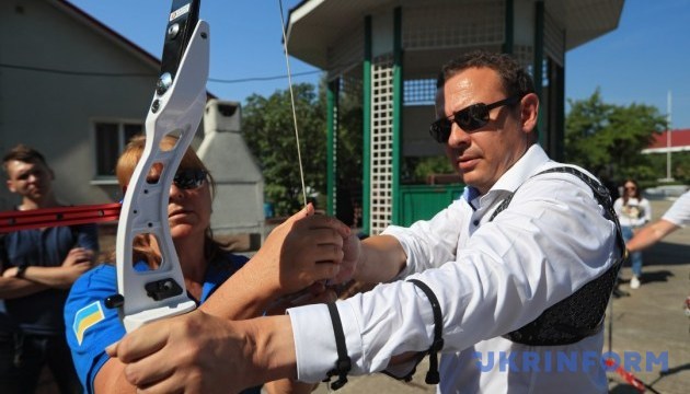 В Киеве состоялась открытая тренировка сборной Украины "Игр Непокоренных" В Киеве состоялась открытая тренировка сборной Украины "Игр Непокоренных"