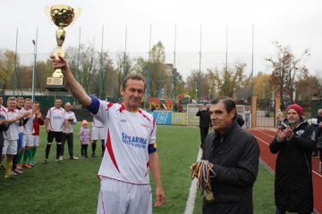 Футбол: "Гвардия" стала победителем Кубка Украины среди ветеранов 50+