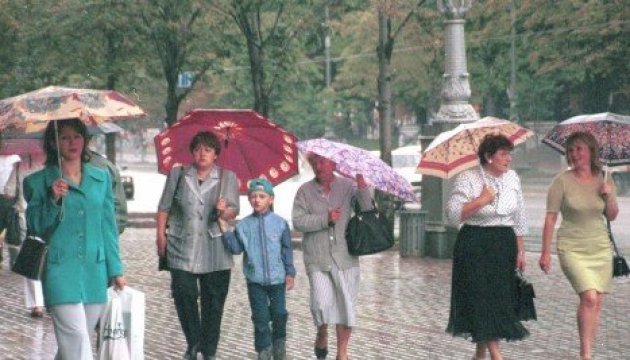 Ukrainians warned of heavy rains and thunderstorms