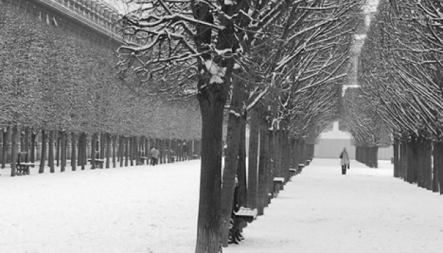 Сніг у Парижі... Як прибирають вулиці у французькій столиці