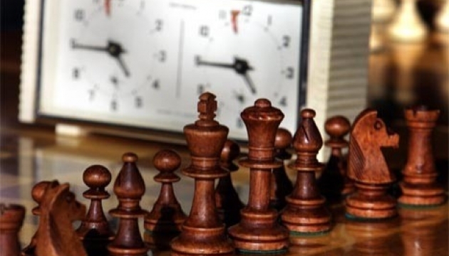 Die Ukrainische Schachspielerin Wiktorija Motrytschko silberne