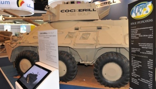 Українсько-бельгійський БТР представлений на IDEX-2013