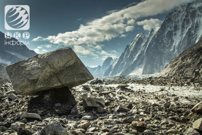 Монблан дарує витривалим мандрівникам захоплюючий краєвид. Фото