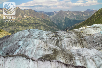 Монблан дарує витривалим мандрівникам захоплюючий краєвид. Фото