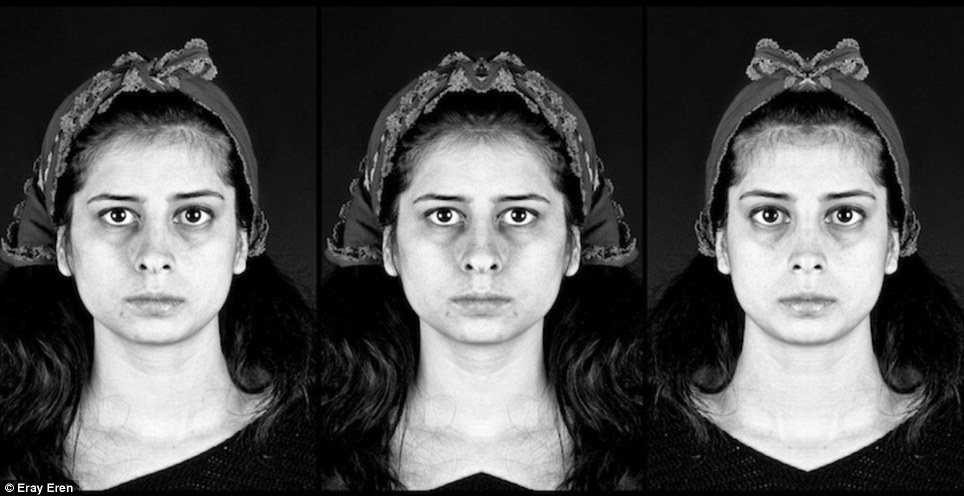 Асиметрія обличчя – у дослідженнях турецького фотографа. Фото