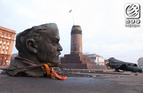 Ленінопад прокотився по всій Україні. Фото