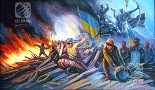 Виставку художників "Майдан гідності" представили у Теребовлі