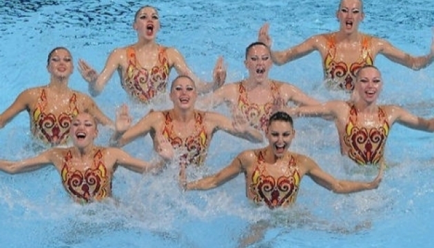 Ukrainische Synchronschwimmerinnen holen Gold bei EM in Berlin